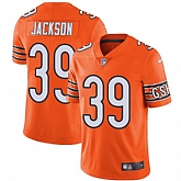 Nike Men & Women & Youth Bears 39 Eddie Jackson Orange NFL Vapor Untouchable Limited Jersey,baseball caps,new era cap wholesale,wholesale hats